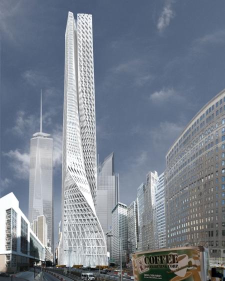 Архитекторы построят в Нью-Йорке небоскреб нового типа