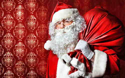 Санта-Клаус відправляється з подарунками до дітей!