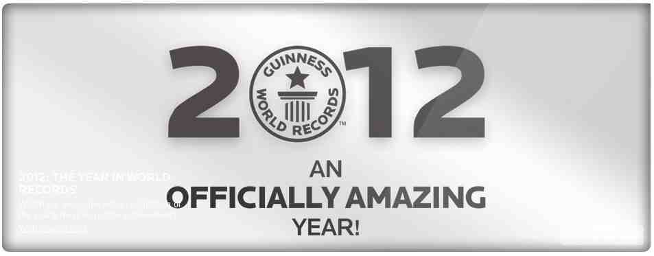 Найбільш вражаючі рекорди Гіннесса - краще за 2012 рік