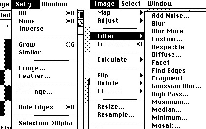 There were some sophisticated selection tools, and a good assortment of image filters. One important missing feature, which came with version 3 in 1994, was the ability to divide an image into multiple layers.