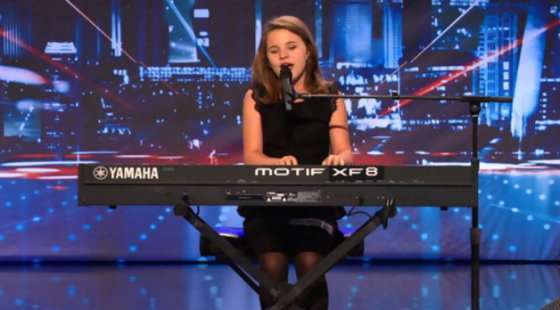 10-річна Ганна Крістін шокувала суддів America's Got Talent
