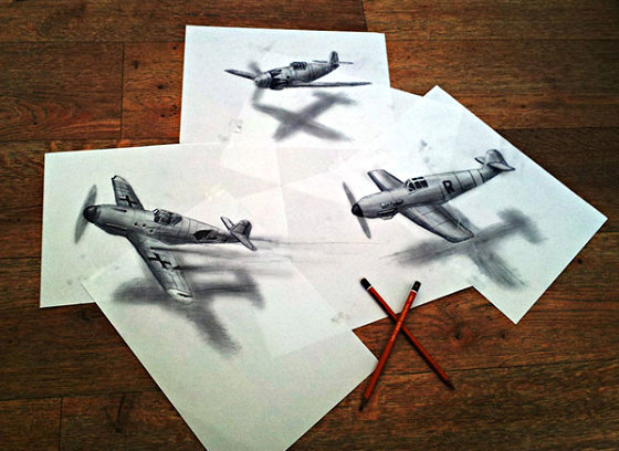 3D малюнки олівцем Рамона Бруіна