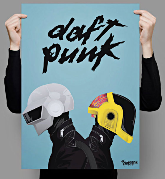 Фан-арт та кліпи групи Daft Punk