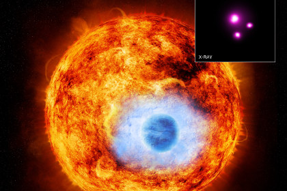 Наука: затемнення зірки в рентгенівських променях