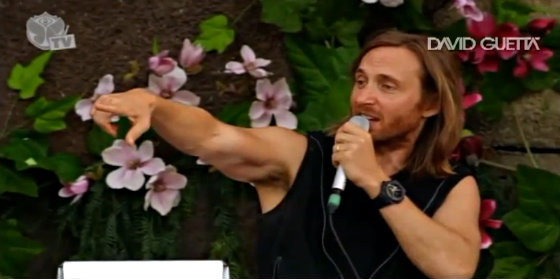 David Guetta, Afrojack і Nicky Romero на фестивалі Tomorrowland 2013 