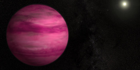 Астрономи з NASA наткнулися на рожеву планету