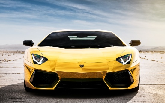  Найдорожча модель автомобіля : золотий Lamborghini 