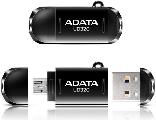 Флешка Adata DashDrive Durable UD320 з підтримкою USB OTG