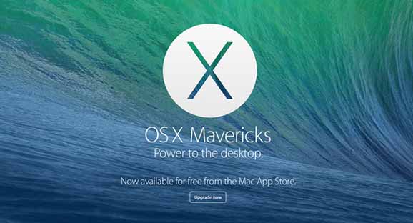 Оновлена ​​OS X Mavericks доступна для безкоштовного завантаження