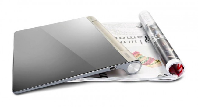 Lenovo представили планшет Yoga Tablet зі зміщеним центром ваги