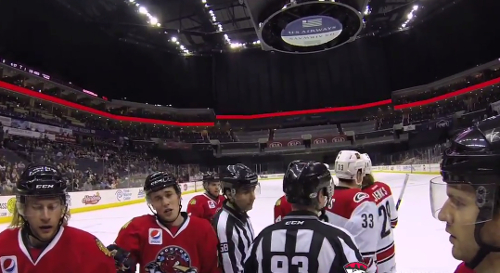 Екшен-камеру GoPro долучили до хокею, або матч очима судді [відео]