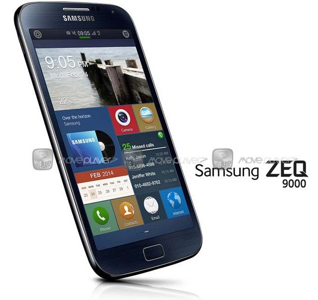 Прес-рендер і характеристики першого Tizen-смартфона Samsung Zeq 9000