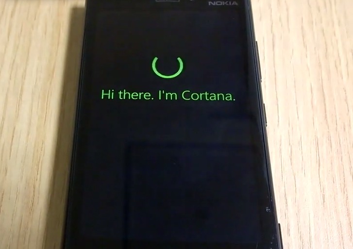 Мобільний асистент Cortana від Microsoft виявлений на відео