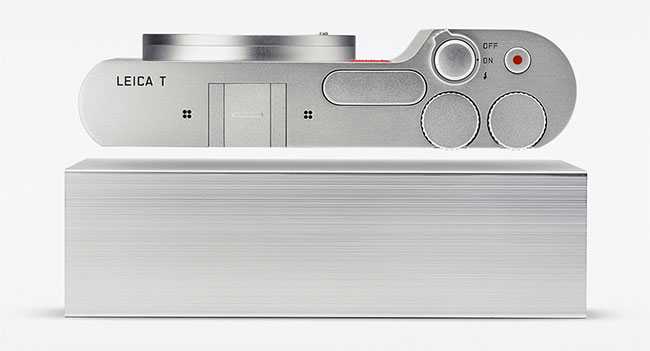 До свого ювілею Leica випустила системну камеру Leica T в алюмінієвому корпусі