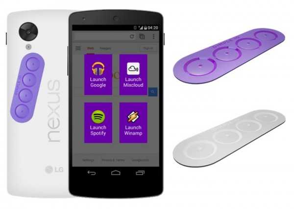 Dimple – додаткові кнопки для пристроїв з NFC