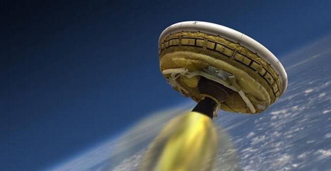 Сьогодні NASA проведе випробування «літаючої тарілки» LDSD