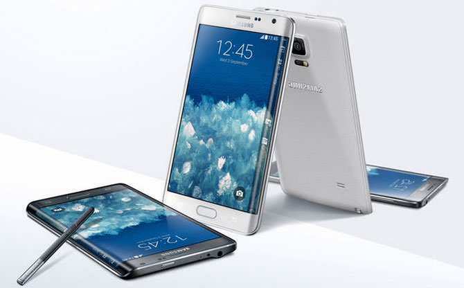 Samsung представила смартфон із загнутим дисплеєм Galaxy Note Edge