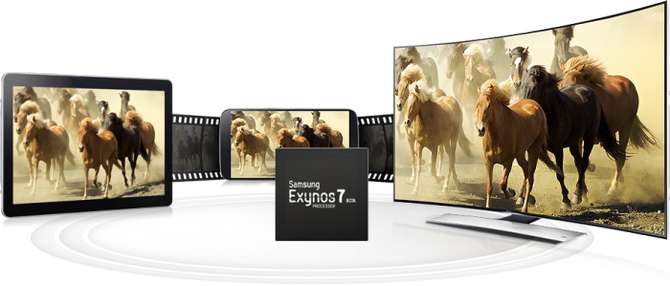 Samsung представила 64-розрядний процесор Exynos 7 Octa