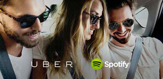 Uber і Spotify – музика вашої поїздки.