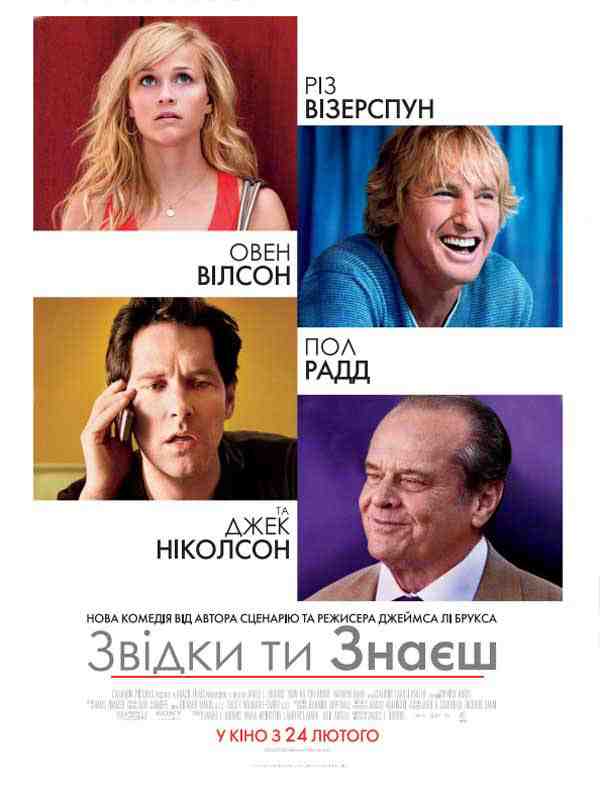 Звідки ти знаєш / How Do You Know? (2010) BDRip | Український дубляж