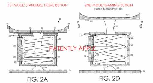 Apple може запатентувати кнопку Home з режимом мініджойстика